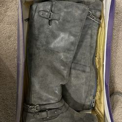 Madden Girl Knee High Boots Size 8