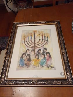 De Gracias Art Framed Prints Signed 14x18 Sold Separately And Other Decor