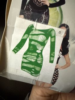 Neon Green Lingerie Set