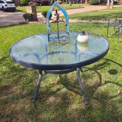 LG SZ Patio Table Patio Furniture Farmhouse Decor Home Decor MESA PARA SU PATIO Or PORCHE 