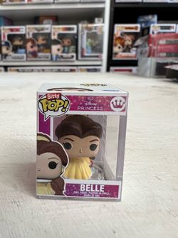 BITTY Holiday Belle w/ Gift 1-Inch Funko Pop Beauty Beast Disney Princess Christmas Movies Animation
