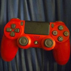PS4 Controller Magma Red