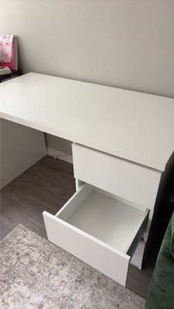 White Study Table
