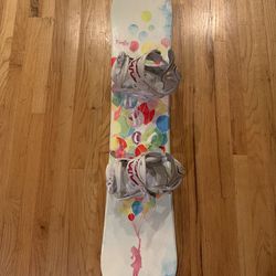 Firefly 130 Snowboard with Bindings 