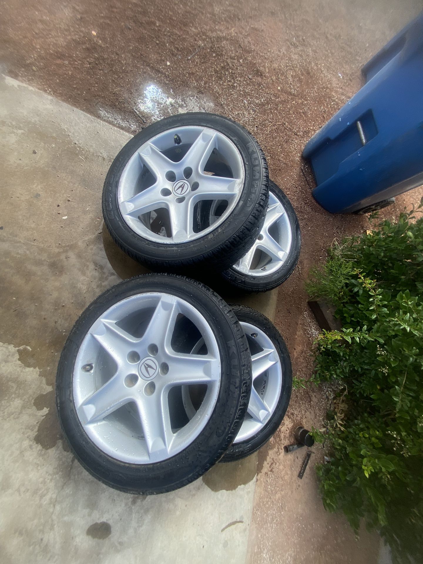 17” Stock Acura TL Wheels Oem