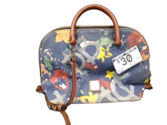 Doony Bourke Paintsplatter Multi-color Backpack / Briefcase / Bag