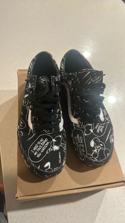 Snoopy Vans - Black