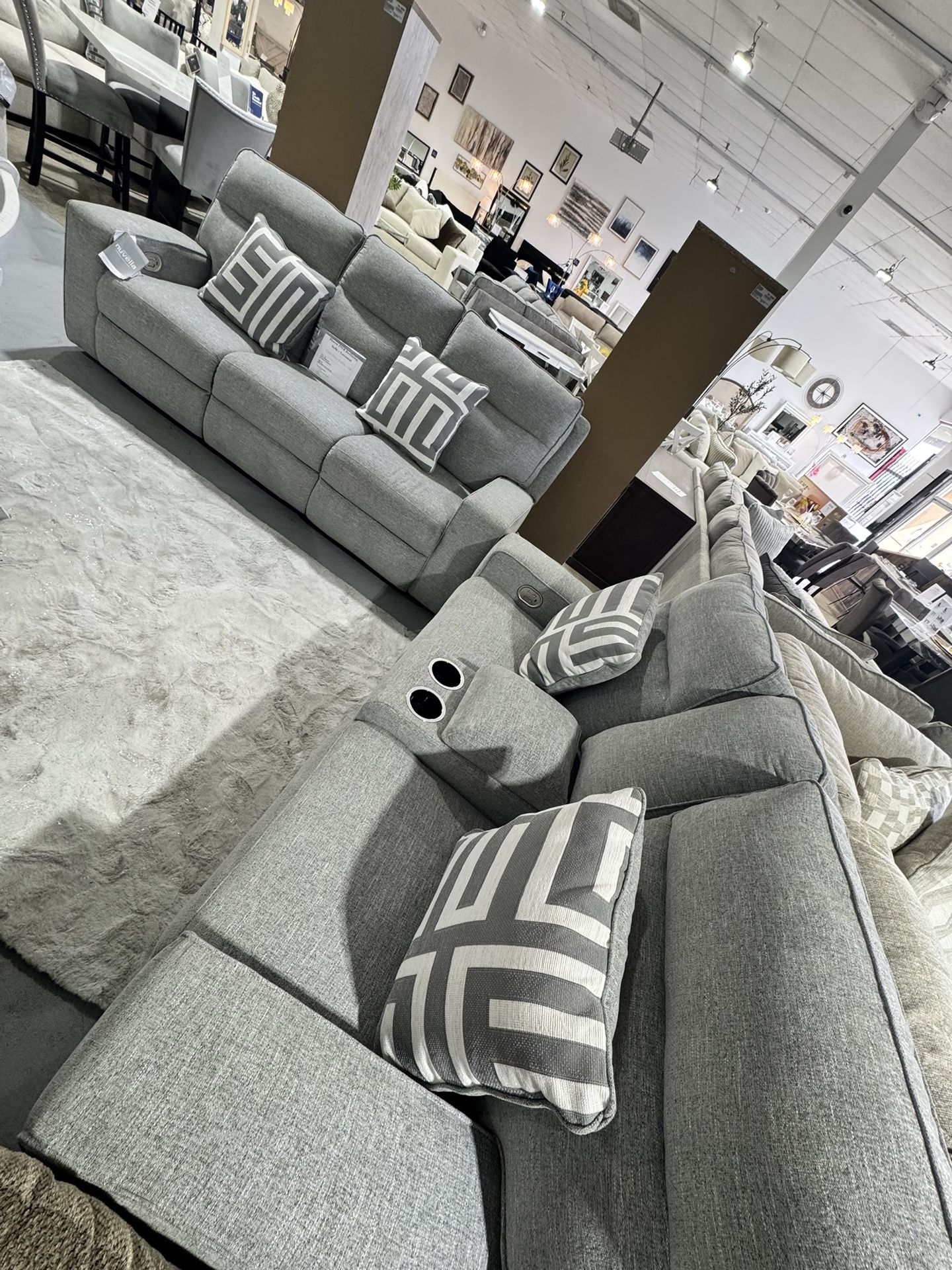 Power Reclining Sofa Set
