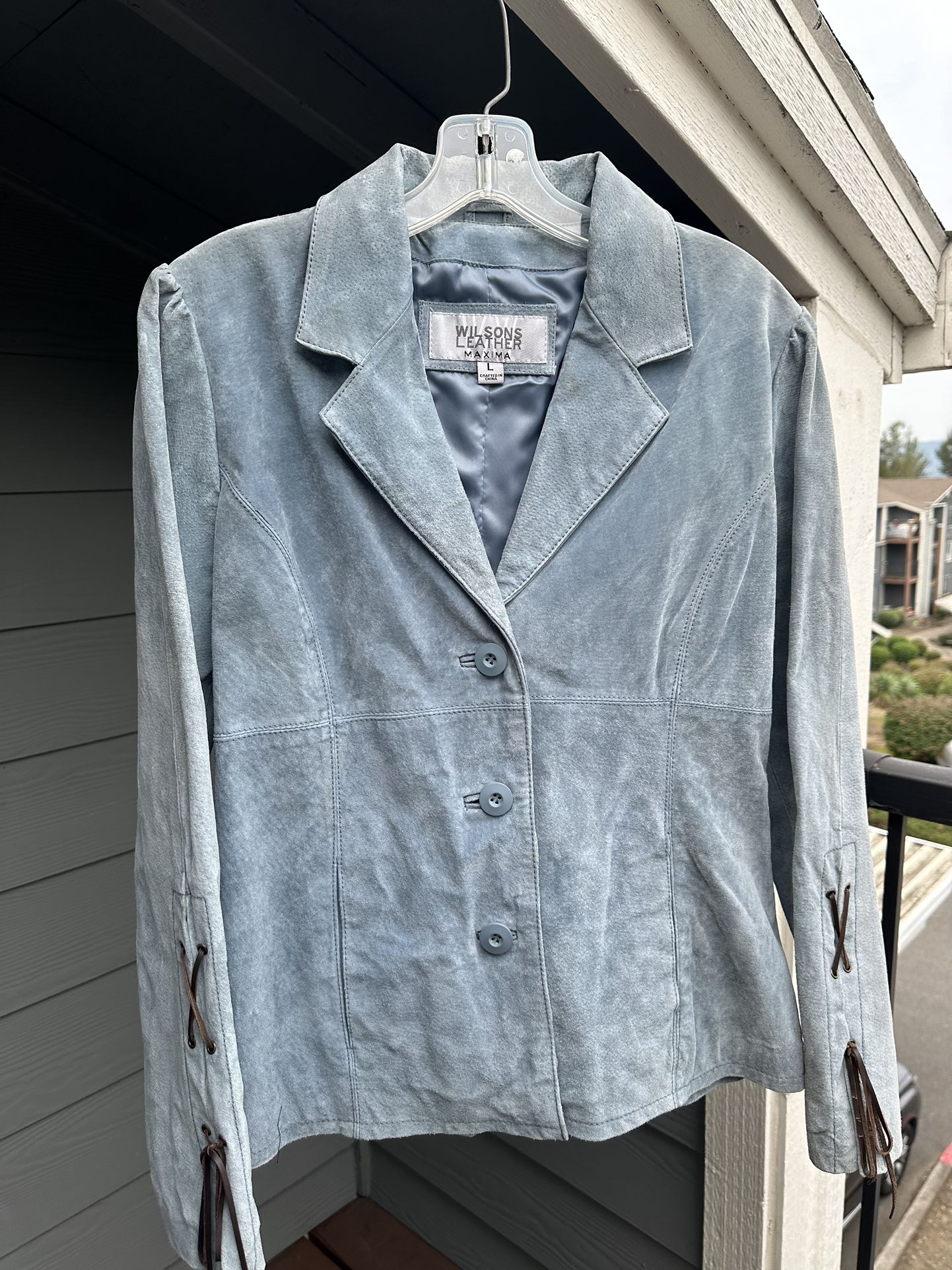 Women’s Suede Leather Jacket