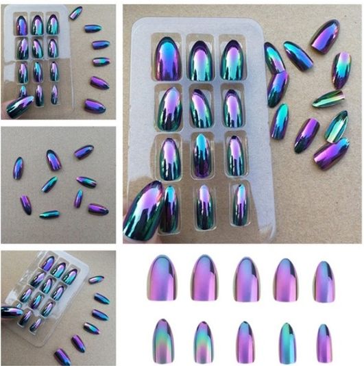 Chameleon Fake Nails