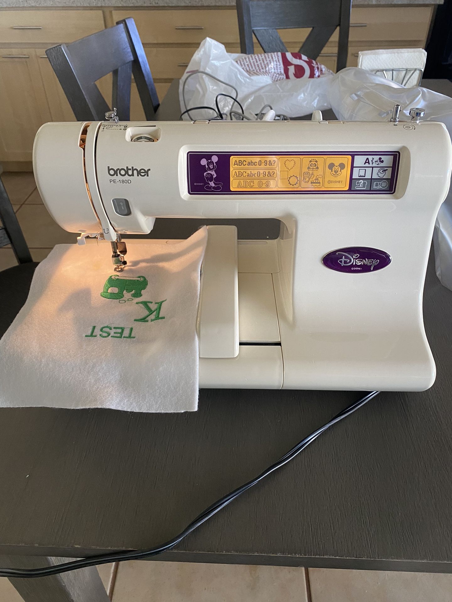 Brother PE-180D Disney Embroidery Machine