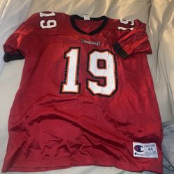 Red Bukaneers Jersey K. Johnson