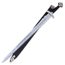 Hand-Forged Damascus Steel Northmen Sword