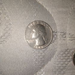 1965 Quarter  Error No MInt Mark