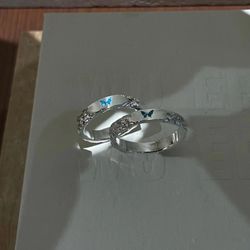 2024 new popular high-quality ring female student party ring couple ring Internet celebrity Xiaohongshu same style gift to girlfriend