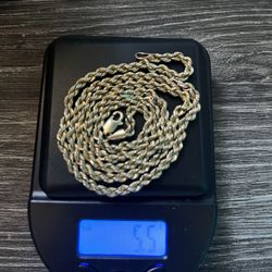 Rope chain 10k