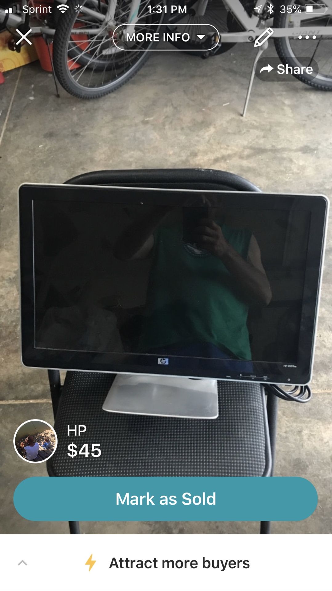 HP 2009m Monitor