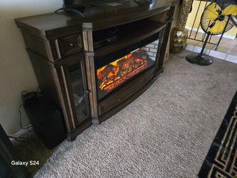 Tv fire place