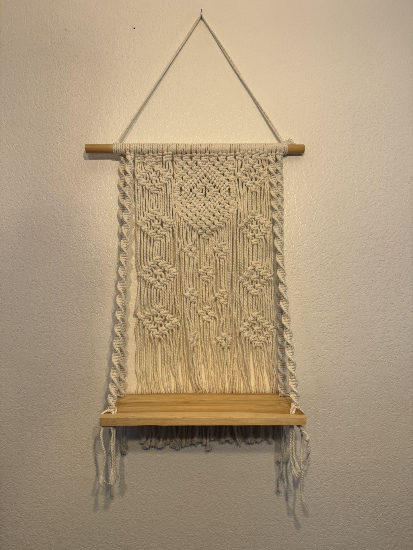 Macrame Hanging Shelf