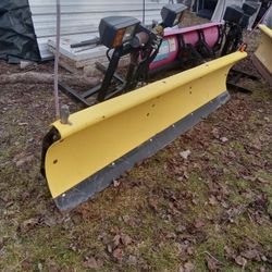 Smaller Plow 7 Ft  Fisher Homesteader 