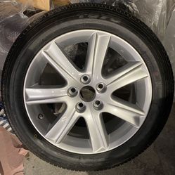 ONE New Rim, New Stock TOYO Tire for Lexus 17 Inch