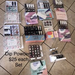 Brand New Dip Powders 