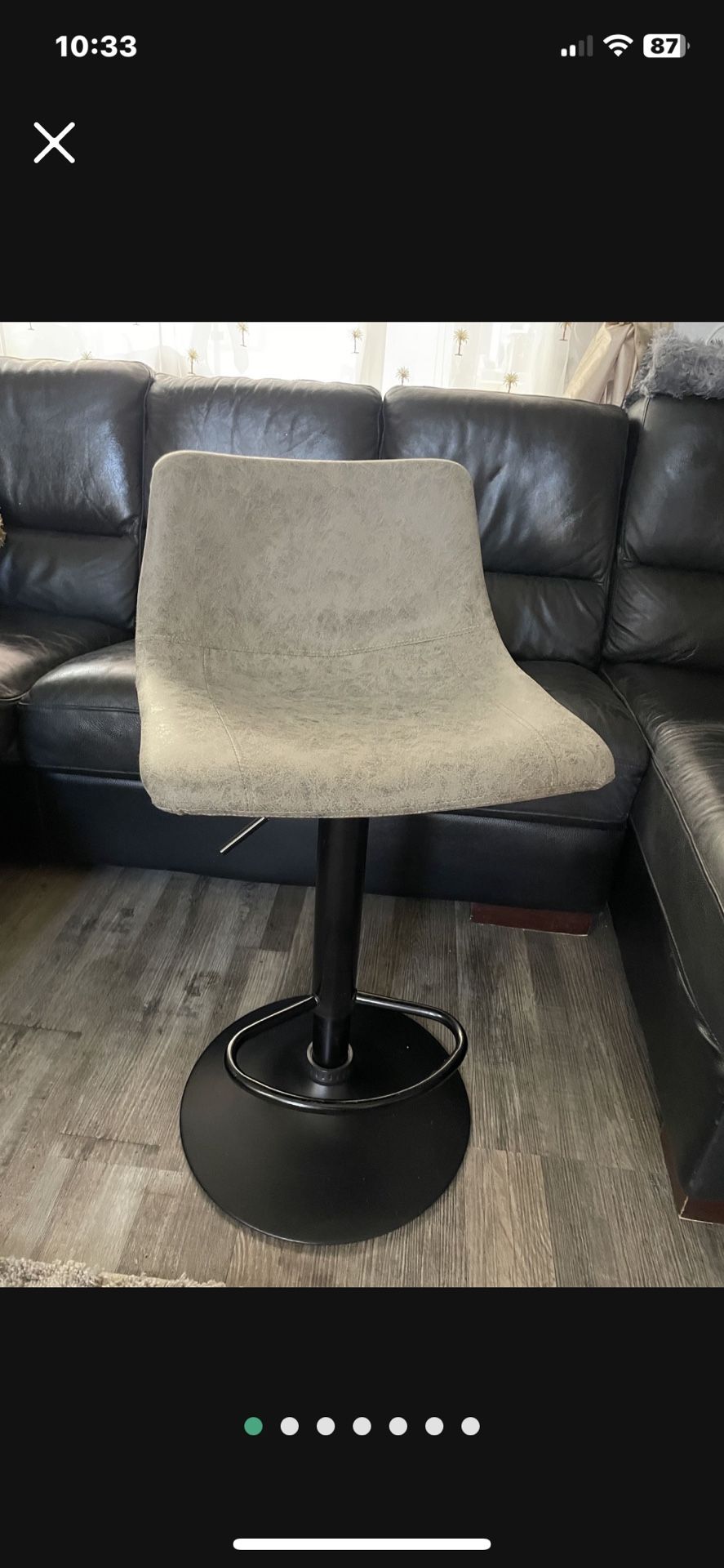 ( 1 New ) Bar Stool & Counter Stool Adjustable New Brand New Was $119!
