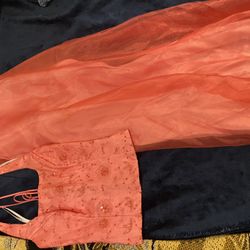 2pc  Beaded Halter Top / Skirt