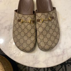 Gucci Horsebit Clogs —NEVER WORN 