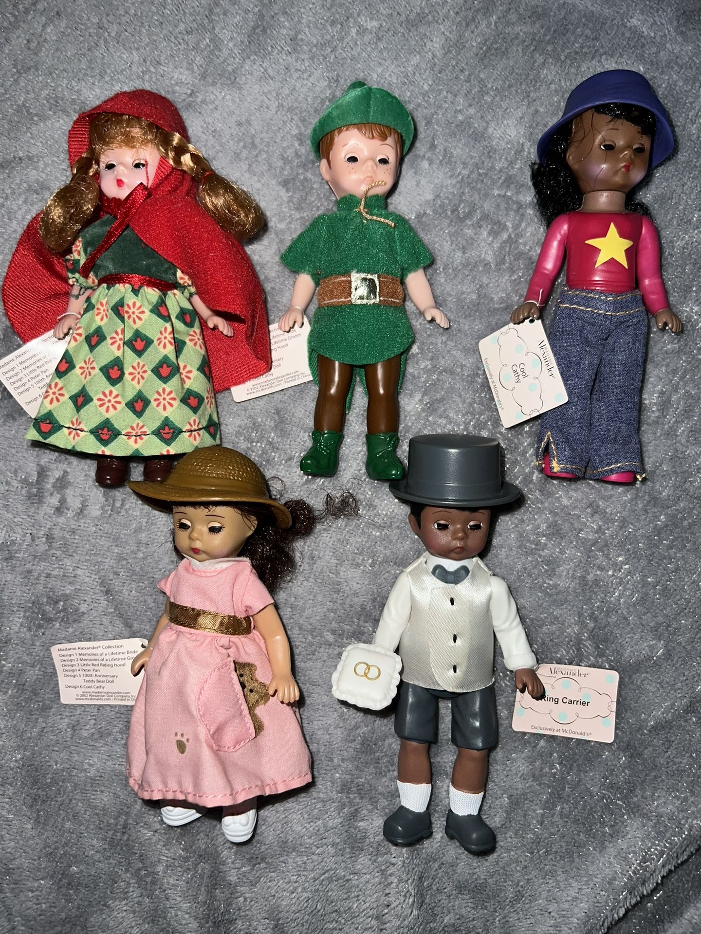 2002 Madame Alexander McDs 100th Anniversary Edition Dolls