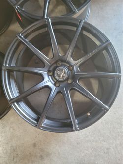 Wheels Shelby 20x9.5 and 20x10.5 full set of 4