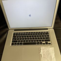 Macbook Pro 15in 2010 Used
