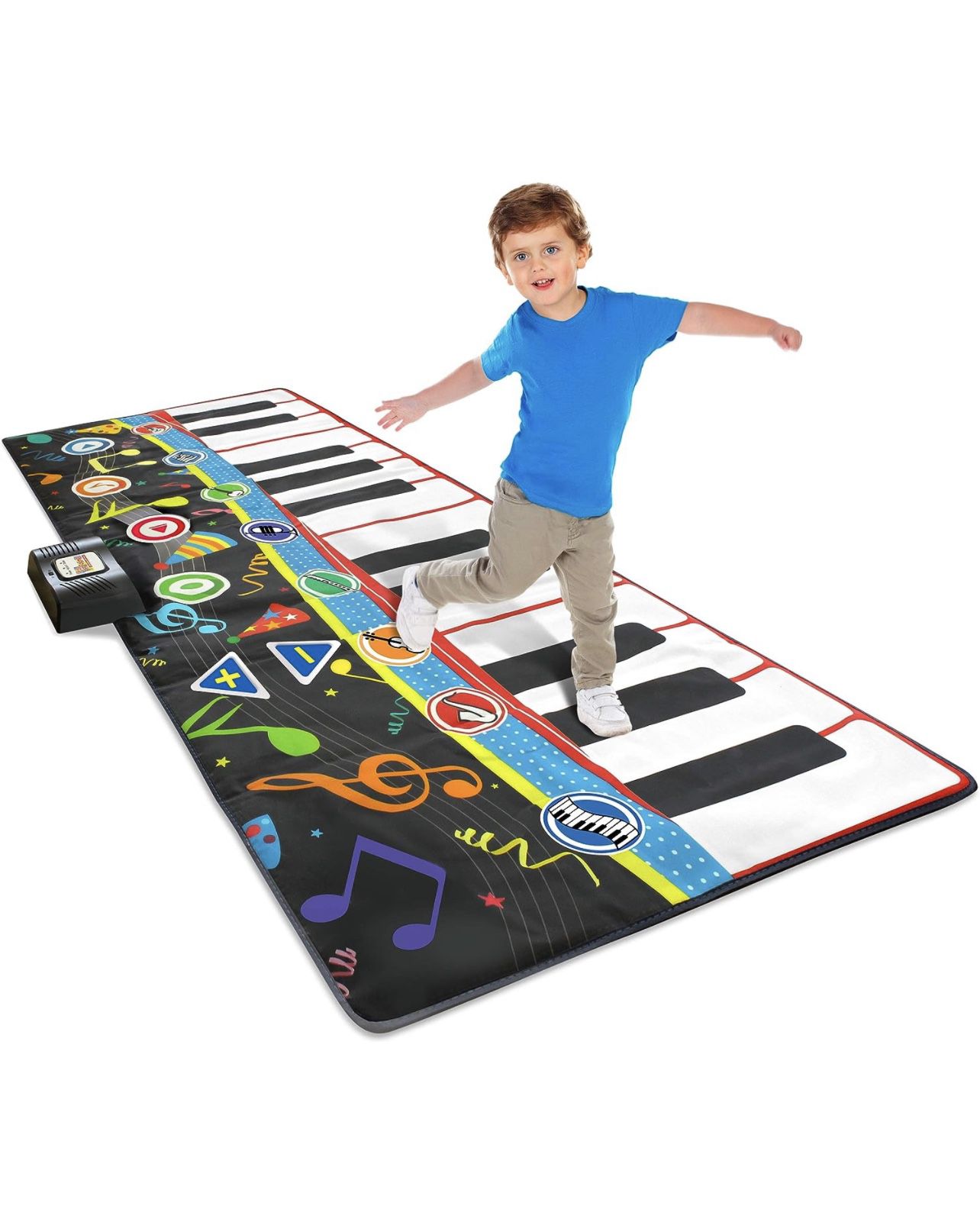 Little Performer Piano Dance Mat for Kids And Adults 