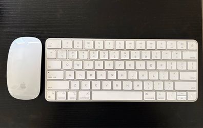 Apple Mouse and Keyboard