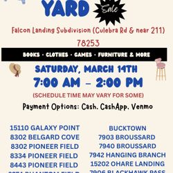 Community Yard  Sale