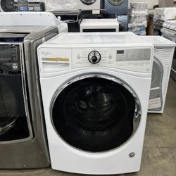 Whirlpool Duet front load washer high efficiency in white 