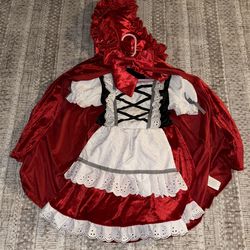 little red riding hood costume. 
