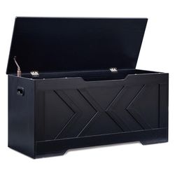Brand new 39.4” Storage Bench, Extra Large Entryway Bench with Storage,Storage Chest with 2 Safety Hinges,Blanket Storage,Shoe Storage Chest