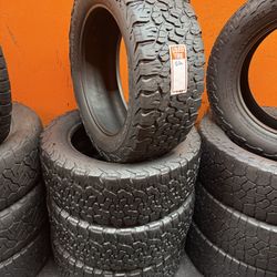 275/55R20 BF Goodrich Ko2 A/T Full Set of 4 Tires