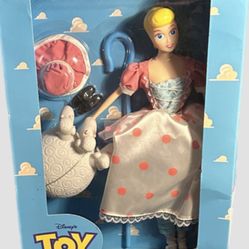 TOY STORY — Poseable Bo Peep Doll with Sheep (1995, First Release)