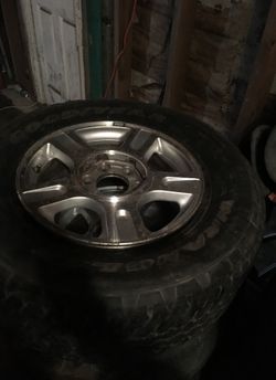 6lug ford rims and tires