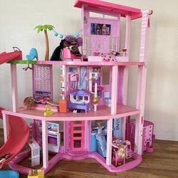 Barbie Dream House 2018 with Accessories and Dolls, Barbie Airplane, And Camper