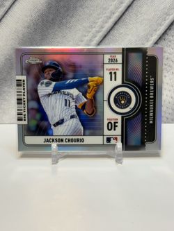 Topps Chrome 2026 Jackson Chourio