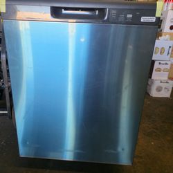 GE 24 in. Built-In Tall Tub Front Control Dishwasher in Stainless Steel with Sanitize, Dry Boost #72