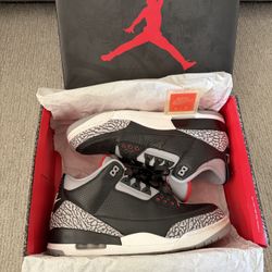 Air Jordan 3 Black Cement 