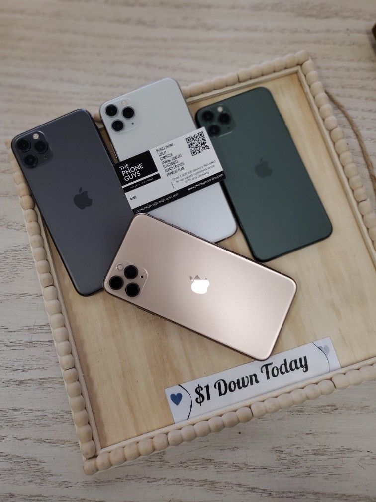 ๐ฑ Apple iPhone 11 Pro Max โ Big Screen, Only $1 Down! ๐ฑ
