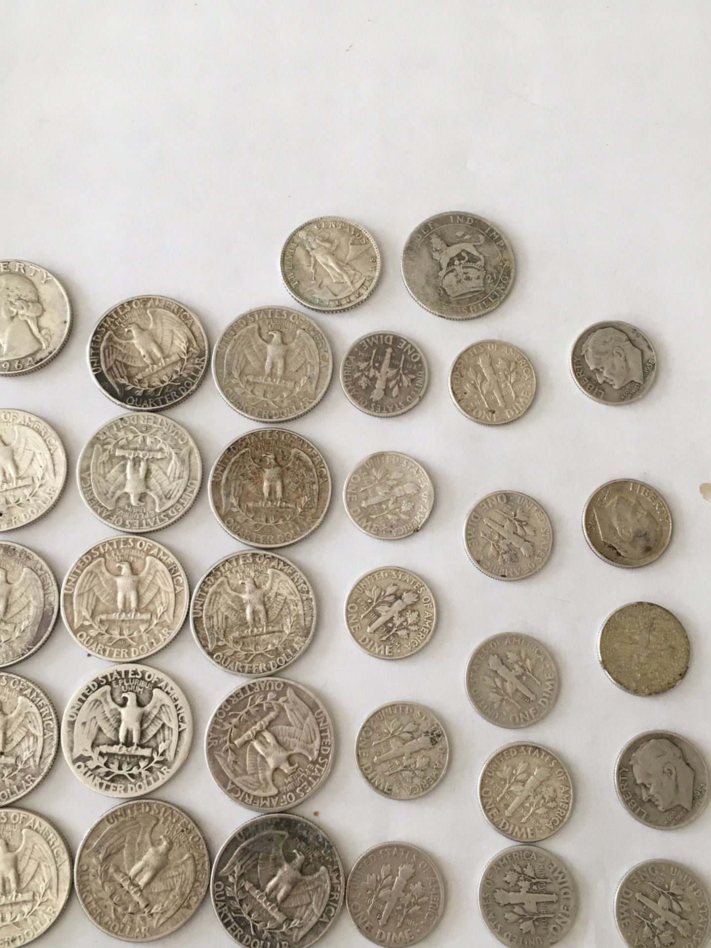 Monedas De Plata Para La Colección 32 Monedas