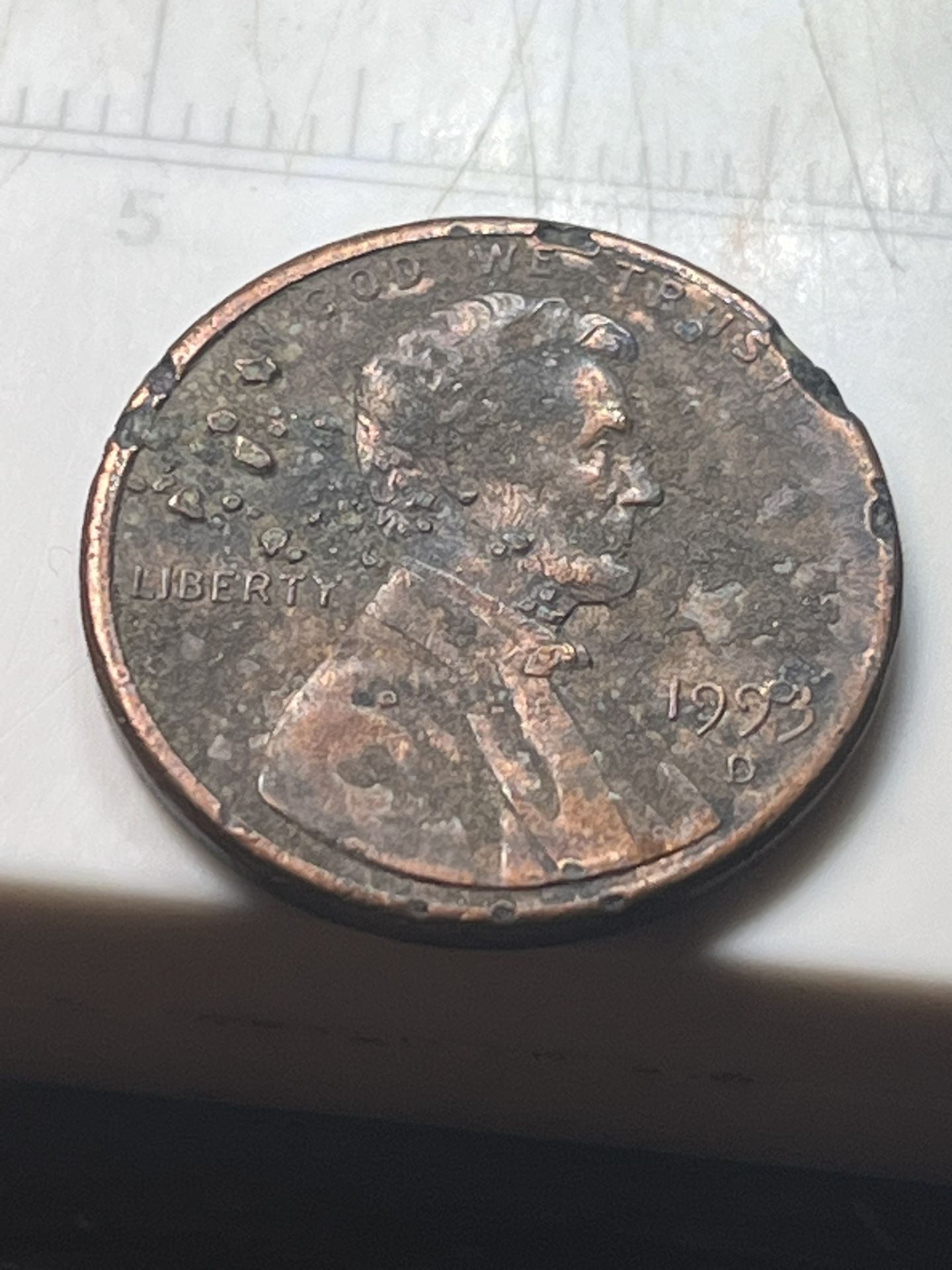 1993 D Cuds Penny
