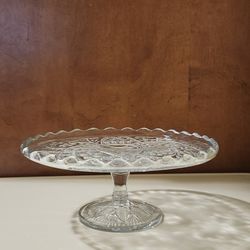 Vintage Pedestal Cake Plate 🍰