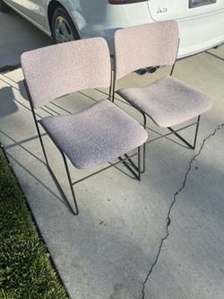 Metal Base Chairs